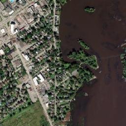 Saint-Jean-Baptiste map(satellite map)
