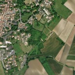 Mirambeau map(satellite map)