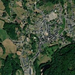 Corrèze map(satellite map)
