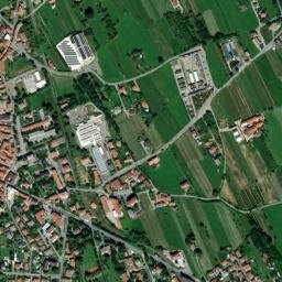 Valperga map(satellite map)