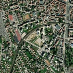 Voiron map(satellite map)