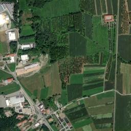 Mercenasco map(satellite map)