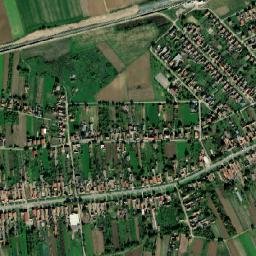 Bršadin map(satellite map)