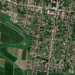 Sečanj map(satellite map)