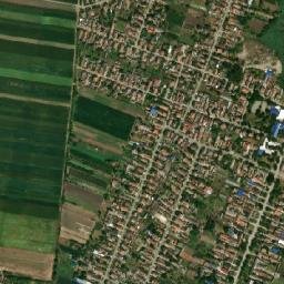 Kisač map(satellite map)