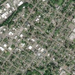 Oregon City map(satellite map)