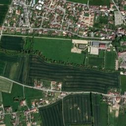 Brézins map(satellite map)