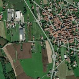 Ozegna map(satellite map)