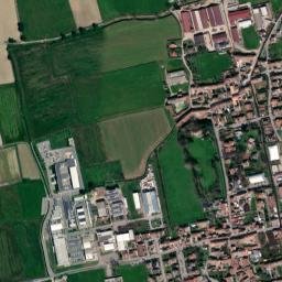 Capergnanica map(satellite map)