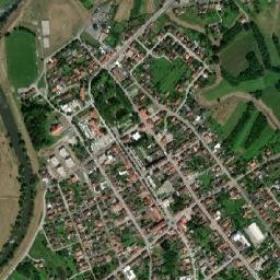 Glina map(satellite map)
