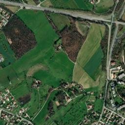 Moirans map(satellite map)