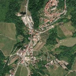 Motovun-Montona map(satellite map)