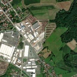 Grad Glina map(satellite map)