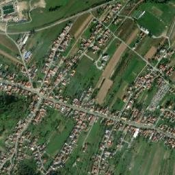Vidovci map(satellite map)