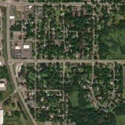 Wyoming map(satellite map)