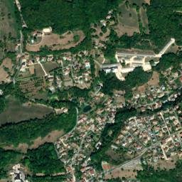 Vourey map(satellite map)