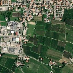 Vò map(satellite map)