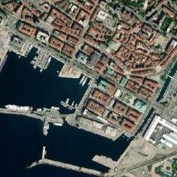 Rijeka map(satellite map)