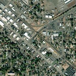 La Grande map(satellite map)