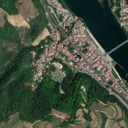Serrières map(satellite map)