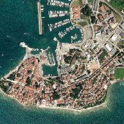 Novigrad map(satellite map)