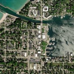 Charlevoix map(satellite map)