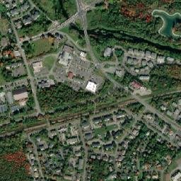 Bromont map(satellite map)