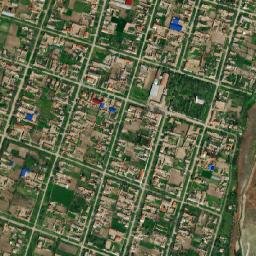 Botoš map(satellite map)