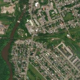 Beauharnois map(satellite map)