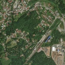 Fužine map(satellite map)