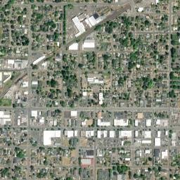 Newberg map(satellite map)
