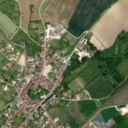 Agonac map(satellite map)