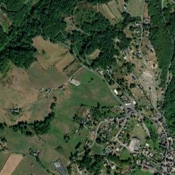 Voutezac map(satellite map)