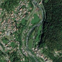 Mezzenile map(satellite map)