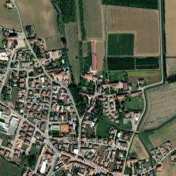 Isola Rizza map(satellite map)