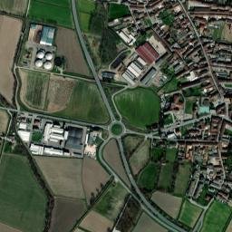 Casalmorano map(satellite map)