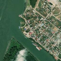 Smârdan map(satellite map)