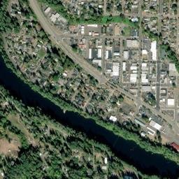 Estacada map(satellite map)