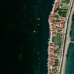Pellestrina map(satellite map)