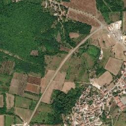 Višnjan-Visignano map(satellite map)
