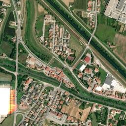 Bovolenta map(satellite map)