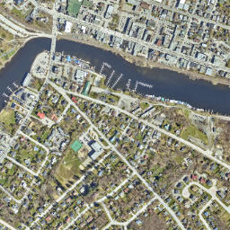Magog map(satellite map)