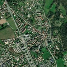 Fontanil-Cornillon map(satellite map)