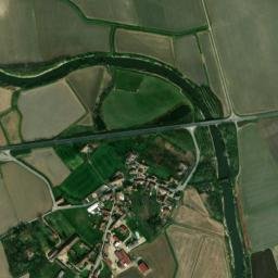 Ceretto Lomellina map(satellite map)