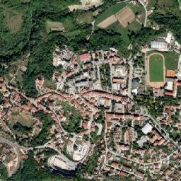 Pazin map(satellite map)