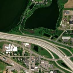 Albertville map(satellite map)