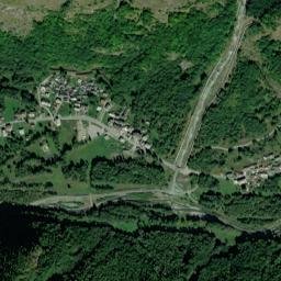 Usseglio map(satellite map)