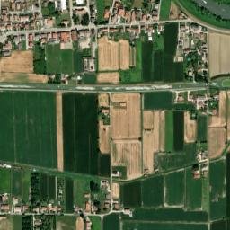 Correzzola map(satellite map)