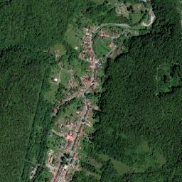 Văliug map(satellite map)