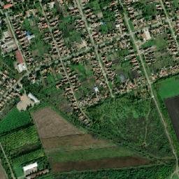 Plandište map(satellite map)